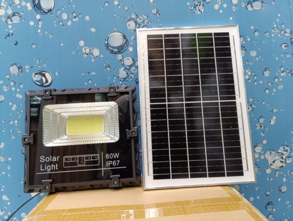 Solar security flood lights