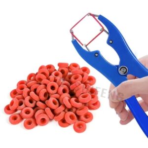 100 Rubber Rings and Elastrator