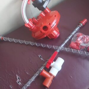 Adjustable Poultry Water Pressure Regulator with Flushing Valve